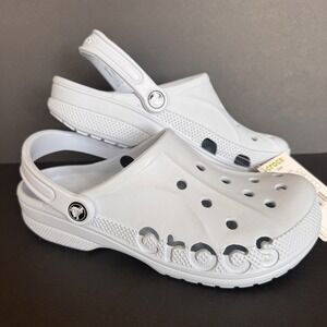 Crocs Adult Baya Classic Clogs Unisex M7/W9 Light Blue Slip On Lightweight * NEW